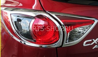 Накладки на задние фонари Mazda CX-5