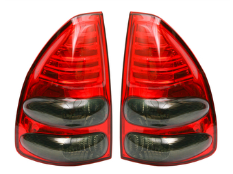 Фонари задние светодиодные, тонированные LC120 дизайн Lexus
