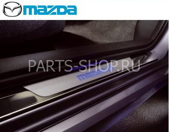 Накладки на пороги для Mazda 6
