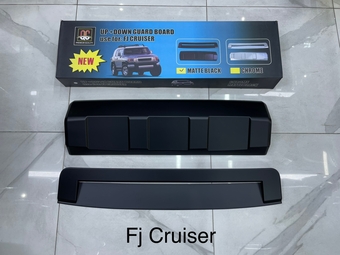Накладки на капот + нижняя на бампер Fj Cruiser, черные