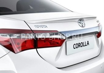 Задний спойлер Toyota Corolla 2013- (поставляется в цвет кузова)