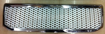 Решетка радиатора на 120 Prado с черной, серебристой или белой овальной сеткой