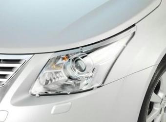 Защита фар прозрачная для Avensis. OEM